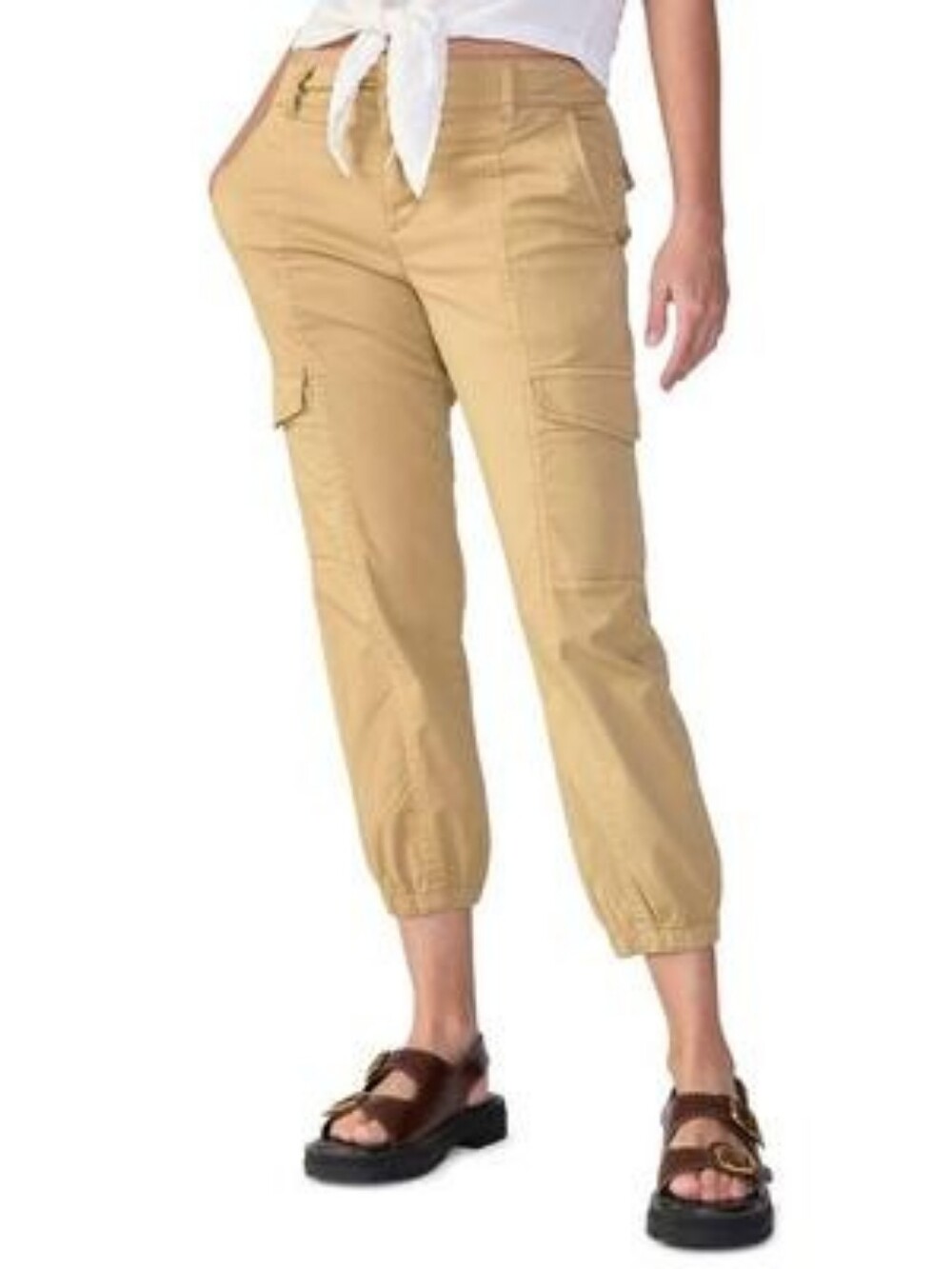 Sanctuary Rebel Pants / Joggers Women's Casual Pants True Khaki Sz 31 X 27